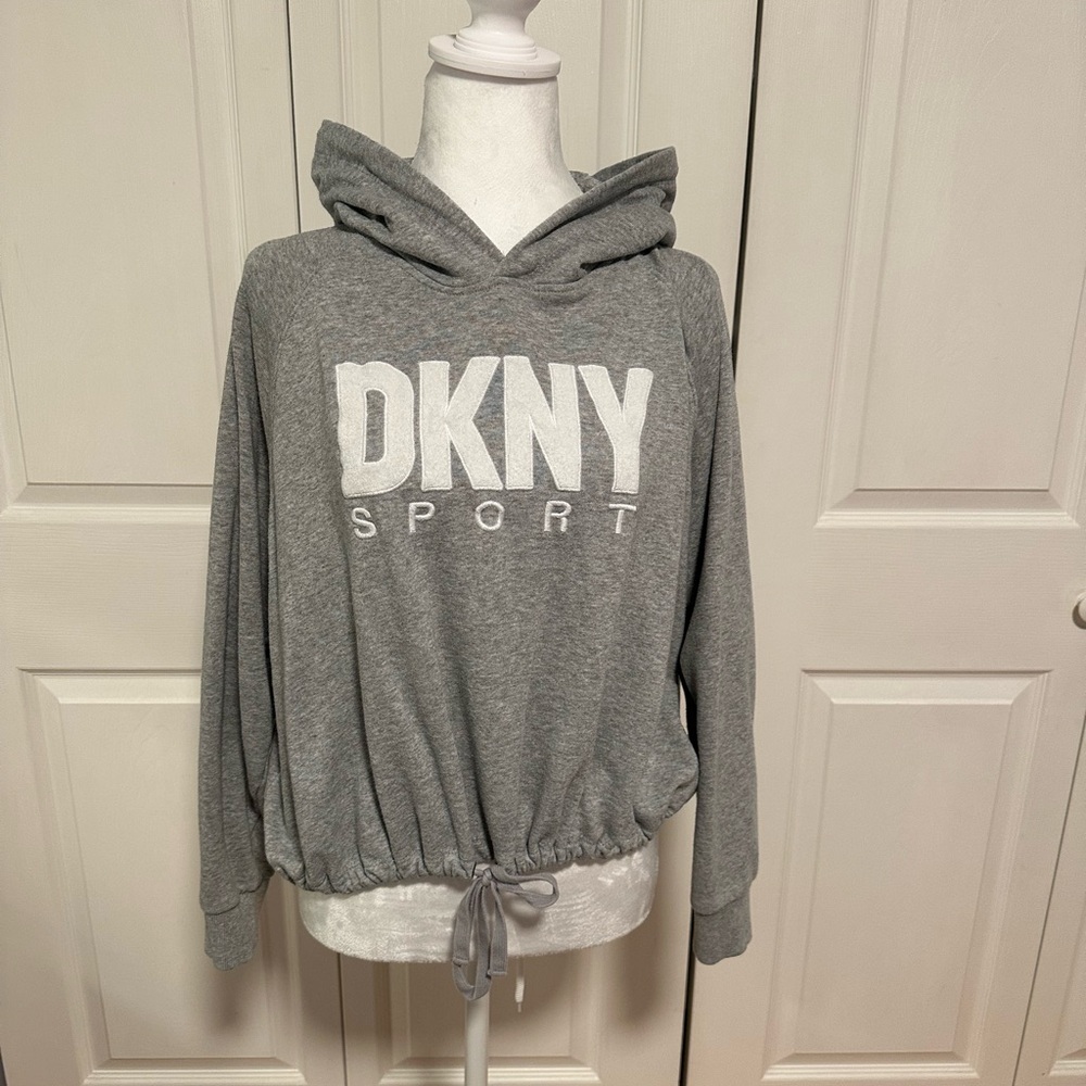 DKNY Sport Heather Gray Pullover